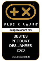 plus x award hign best product 2020 
